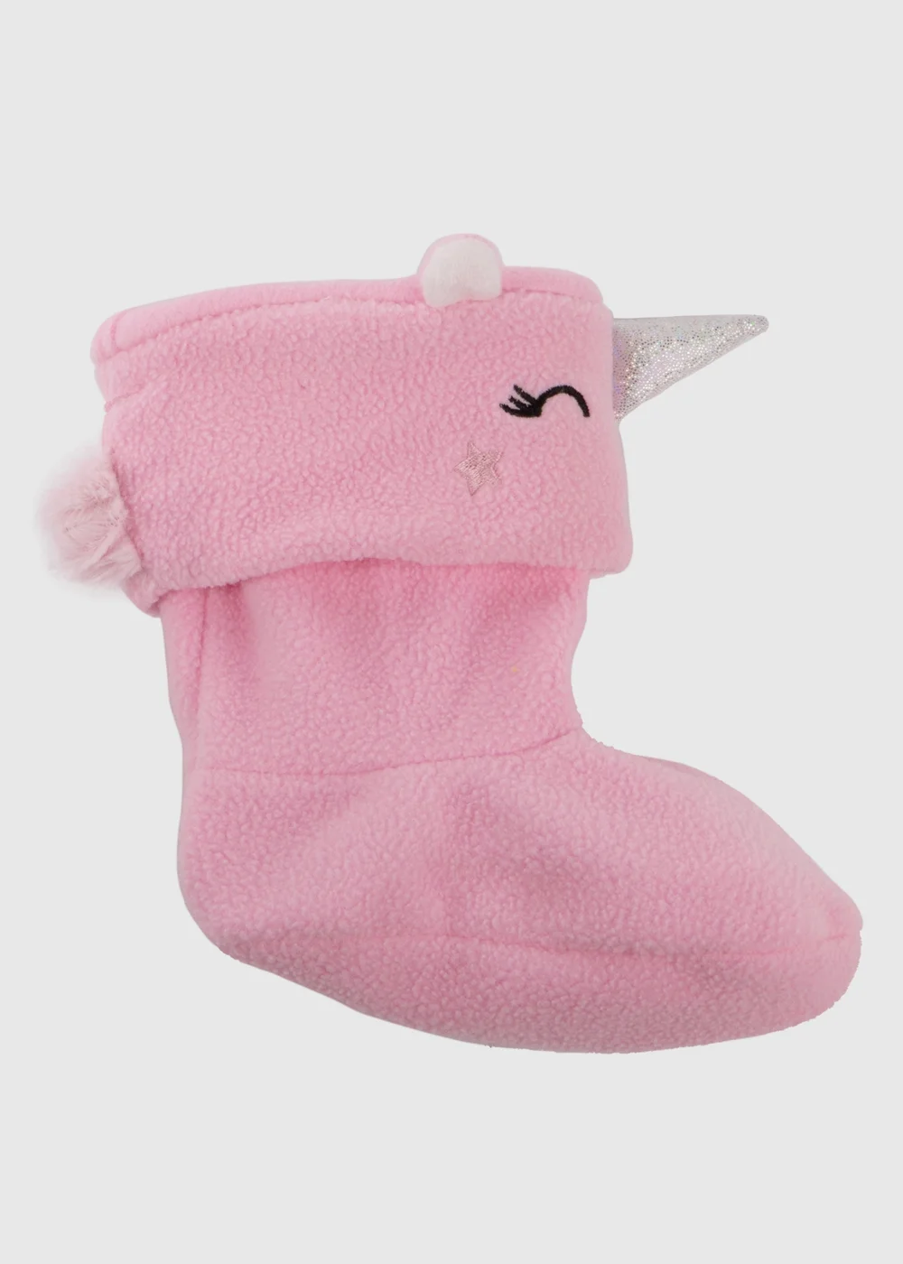 Totes Cirrus Pink Childrens Novelty Welly Liner - Size 9 - 10 Image 1