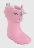 Totes Cirrus Pink Childrens Novelty Welly Liner - Size 9 - 10 Image 3