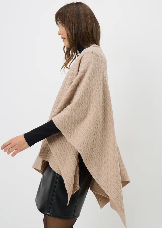 Stone Baby Cable Shawl