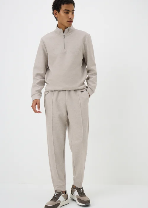 Beige Smart Joggers - M Image 1