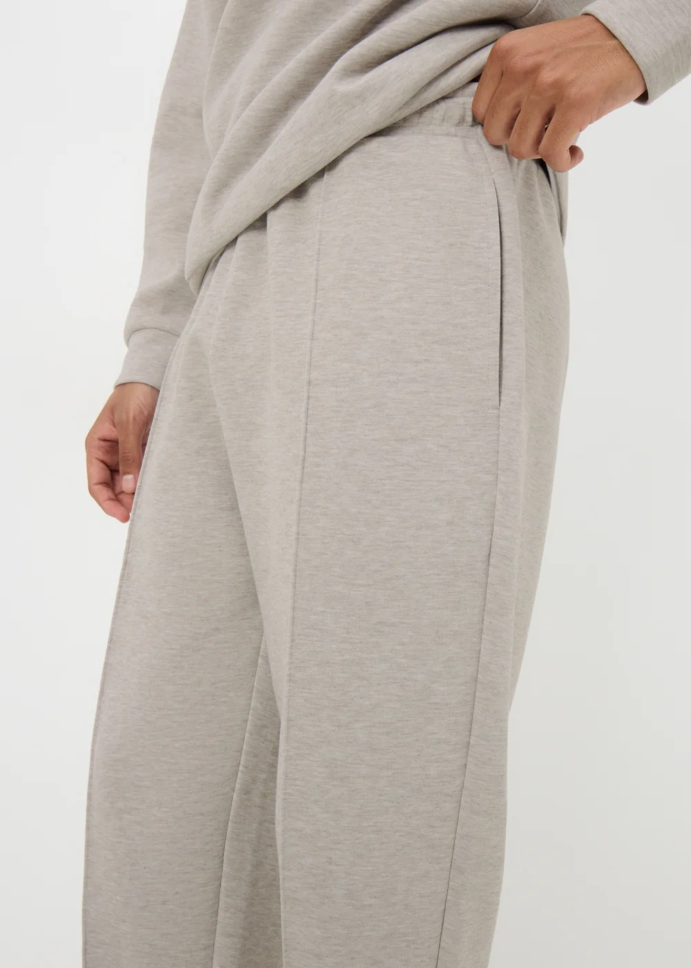 Beige Smart Joggers - M Image 2