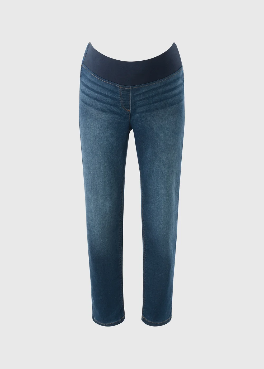 Darkwash Under The Bump Slim Fit Jeans - Size 8 Image 1