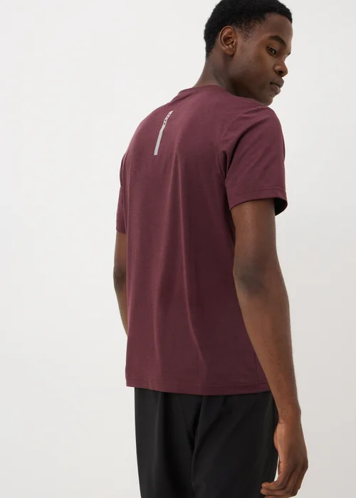 Burgundy Interest T-Shirt - Small Image 2