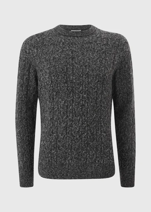 Black Mono Cable Jumper - Small Image 3