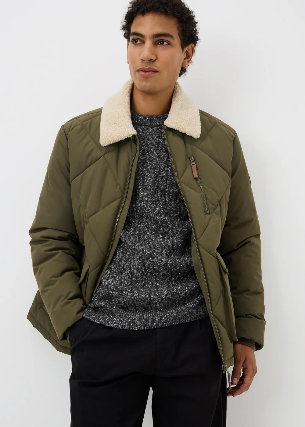 Black Mono Cable Jumper - M Image 4