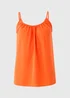 Orange Solid Cami Blouse - Size 26 Image 3