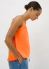 Orange Solid Cami Blouse - Size 26 Image 2