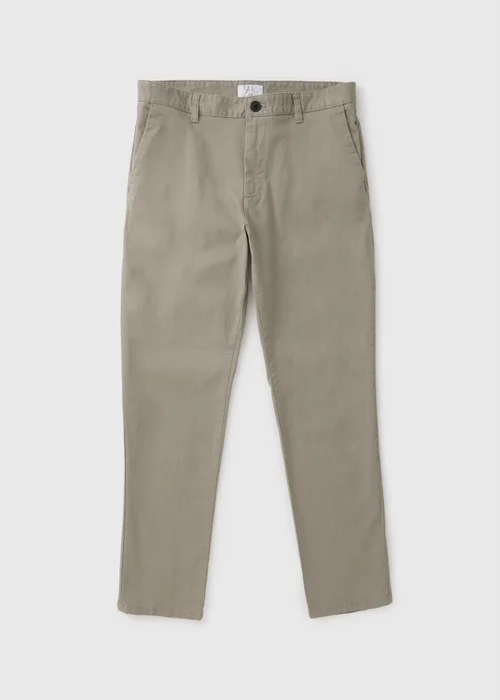 Mushroom Slim Fit Chinos - 30 Waist Regular Image 4