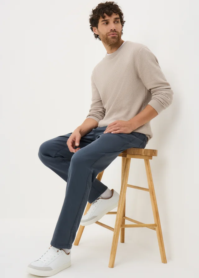 Blue 5 Pocket Trousers