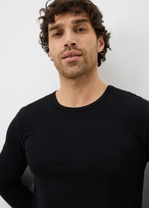 Black Light Thermal Long Sleeve Top - Medium Image 3