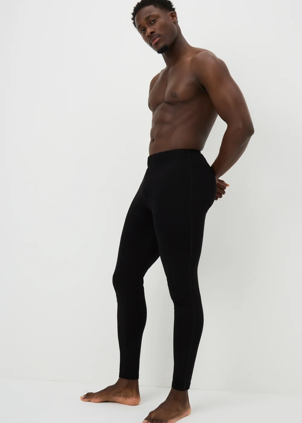 Black Light Thermal Long Johns - Small Image 1