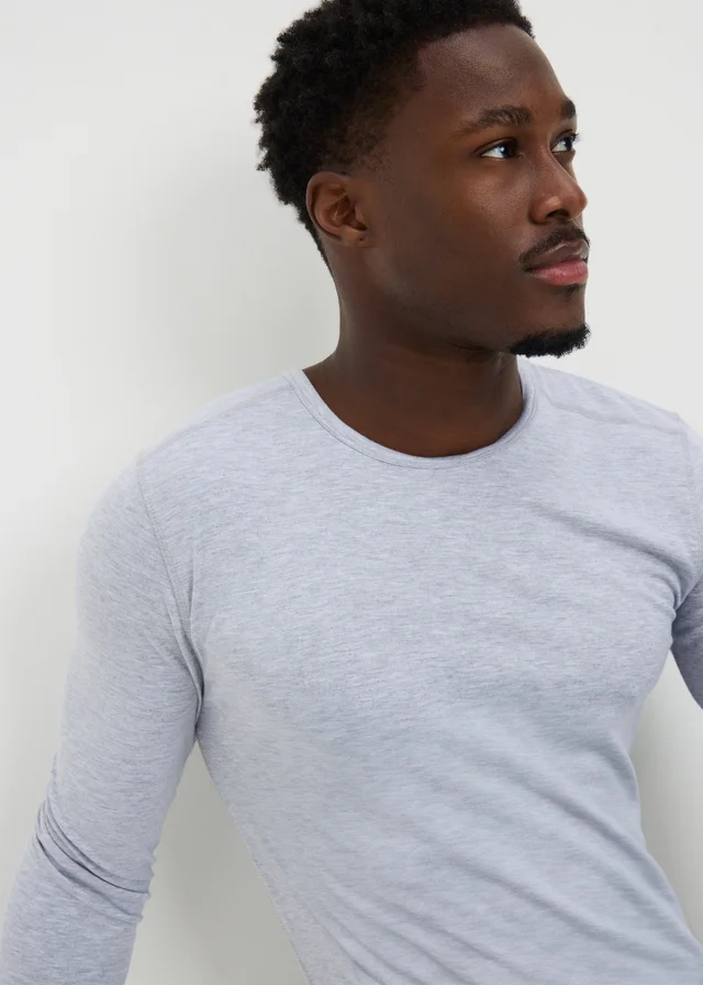 Grey Base Layer Top