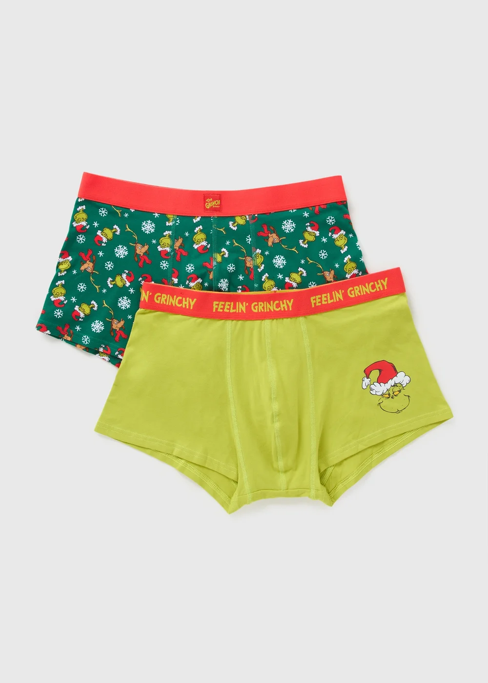 The Grinch 2 Pack Boxers - Extra small Image 1