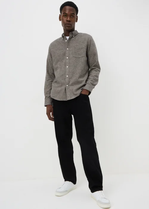 Brown Grindle Plain Shirt - XXXL Image 2