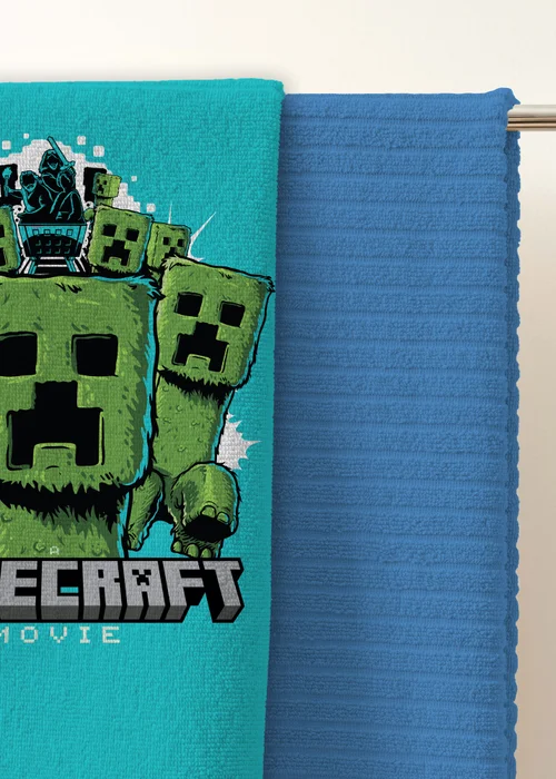 Minecraft Movie Beach Pool Towel - One Size Image 2
