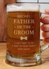 Personalised Memento Company Father of the Groom Pint Stern Tankard - One Size Image 2