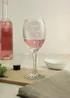 Personalised Memento Company Maid of Honour Wine Glass - One Size Image 1