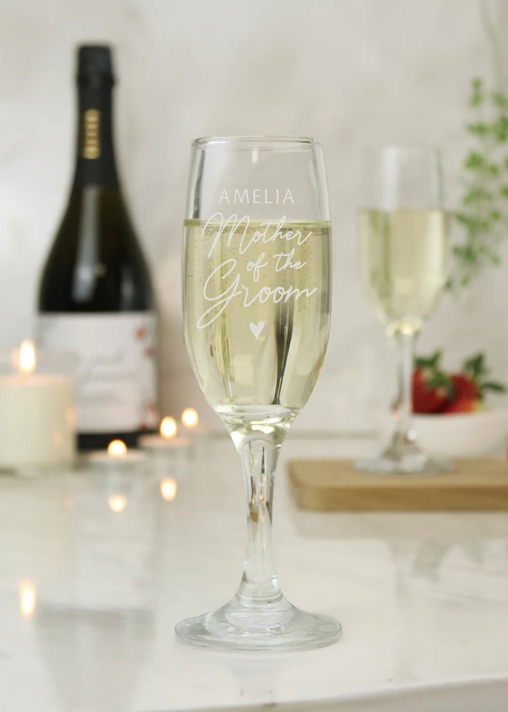 Personalised Memento Company Mother of the GroomFlute - One Size Image 1