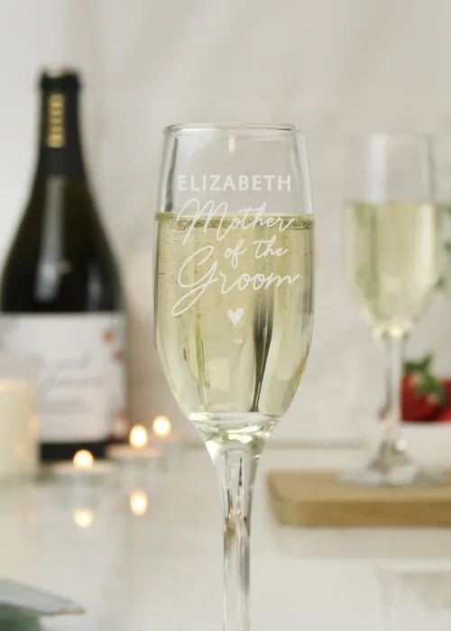 Personalised Memento Company Mother of the GroomFlute - One Size Image 3