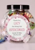 Personalised Memento Company Bridesmaid Sweet Jar - One Size Image 2
