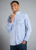 French Connection Blue Cotton Long Sleeve Oxford Shirt - Extra Large Image 1