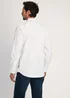French Connection White Cotton Long Sleeve Oxford Shirt - Extra Large Image 2