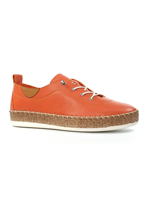 Lunar Orange Evie Plimsoll - Size 8 Image 2
