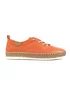 Lunar Orange Evie Plimsoll - Size 8 Image 3