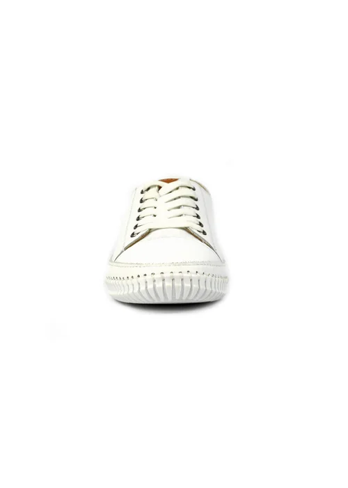Lunar White Truffle II Plimsoll - Size 7 Image 4