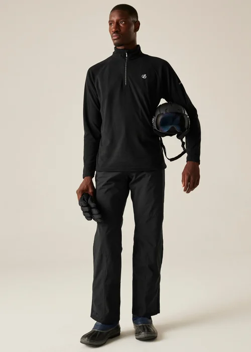 Dare2b Black Freethink II Sustainable Fleece - S Image 3