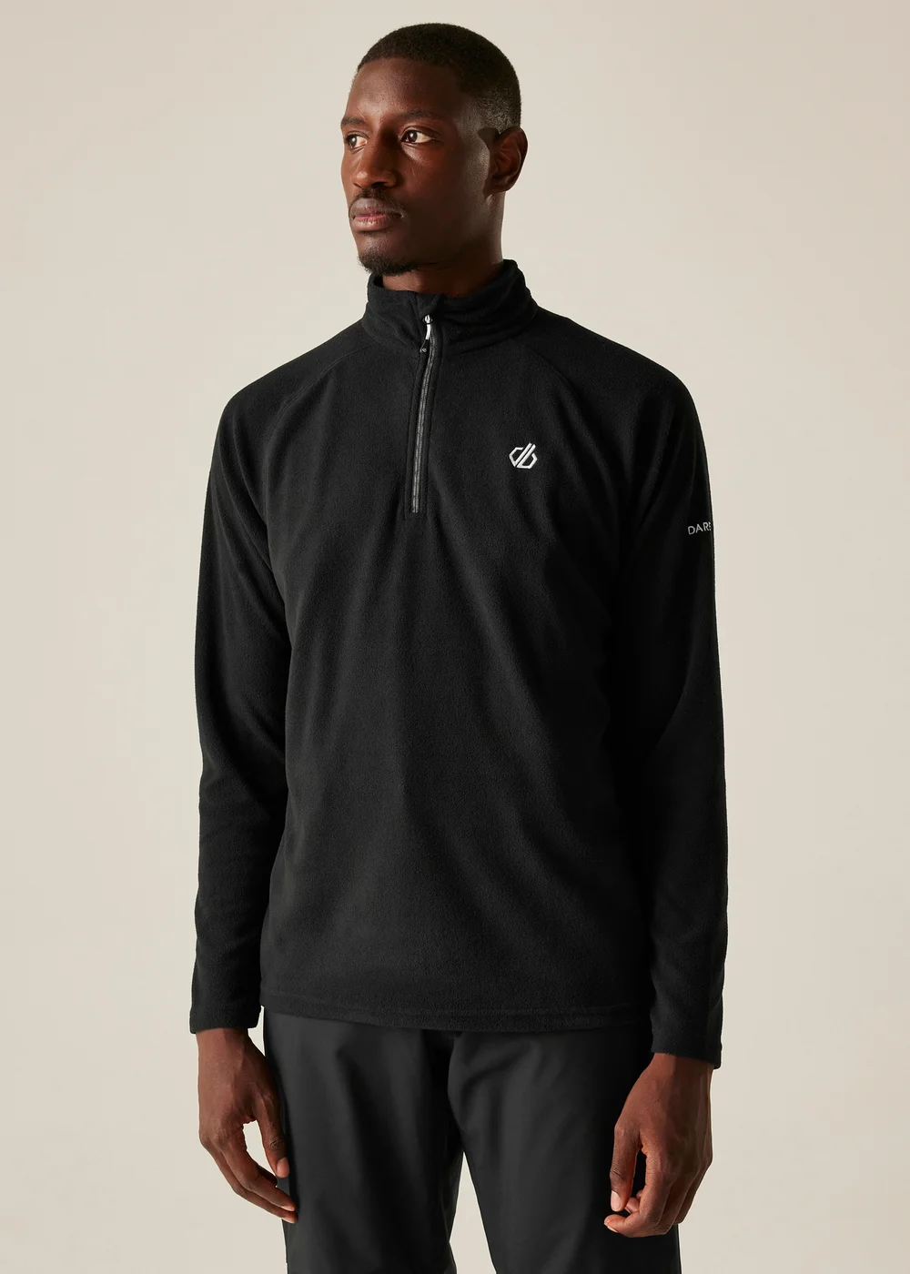 Dare2b Black Freethink II Sustainable Fleece - S Image 1