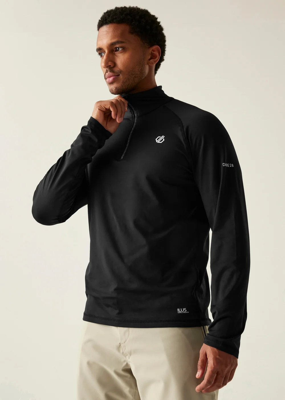 Dare2b Black Fuse Up II Core Stretch Midlayer - 3XL Image 1