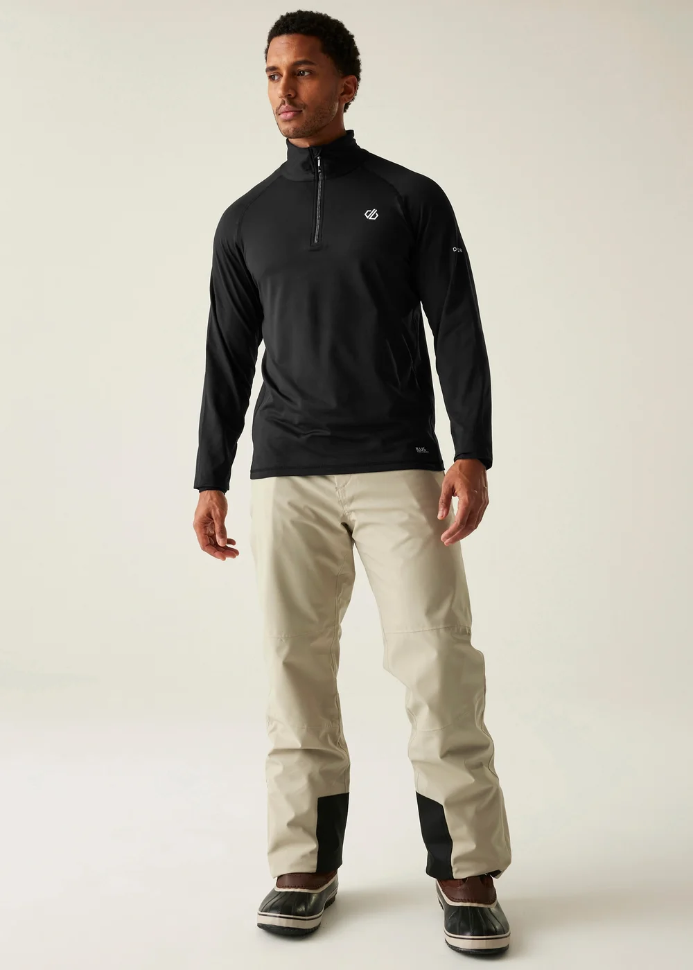 Dare2b Black Fuse Up II Core Stretch Midlayer - 3XL Image 3