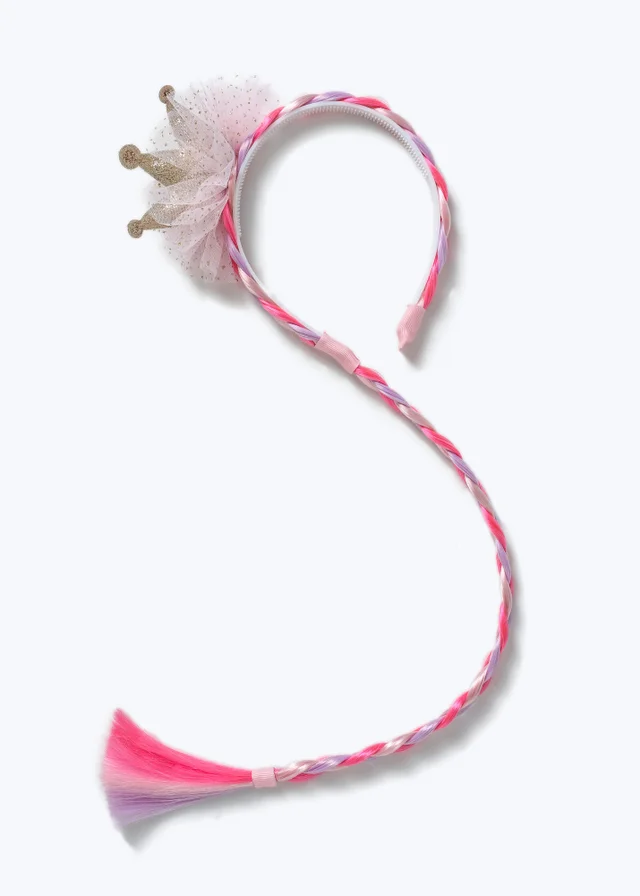 Flitzy Pink Crown Headband