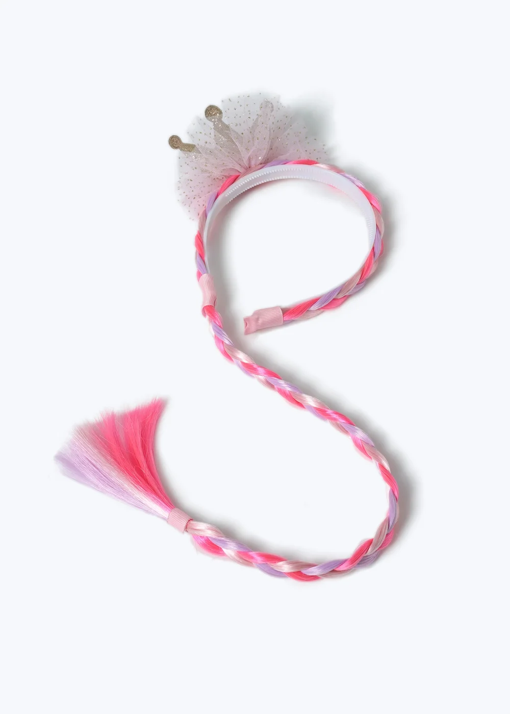 Flitzy Pink Crown Headband - One Size Image 2