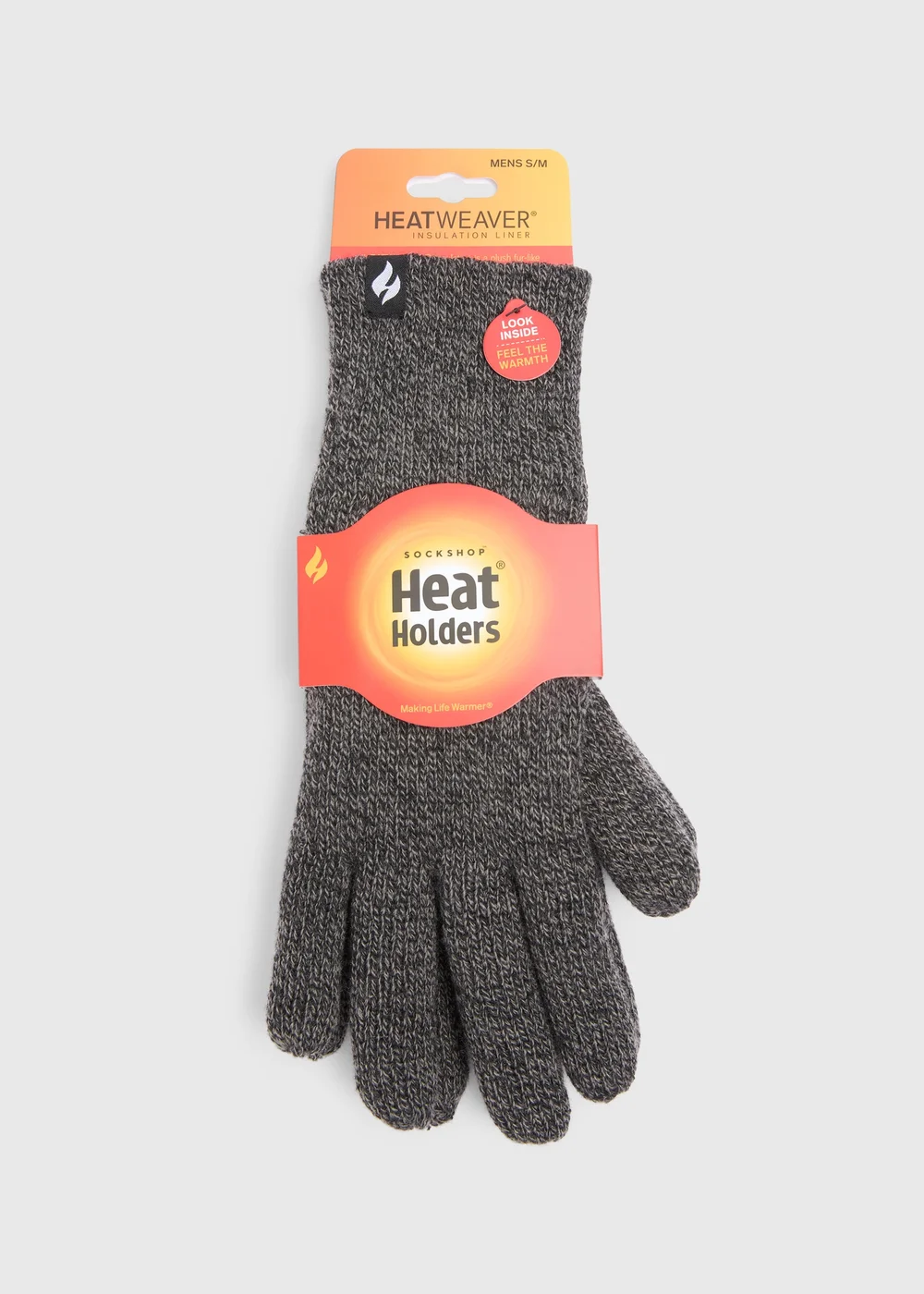 Heat Holders Grey Gloves - Medium/Large Image 1