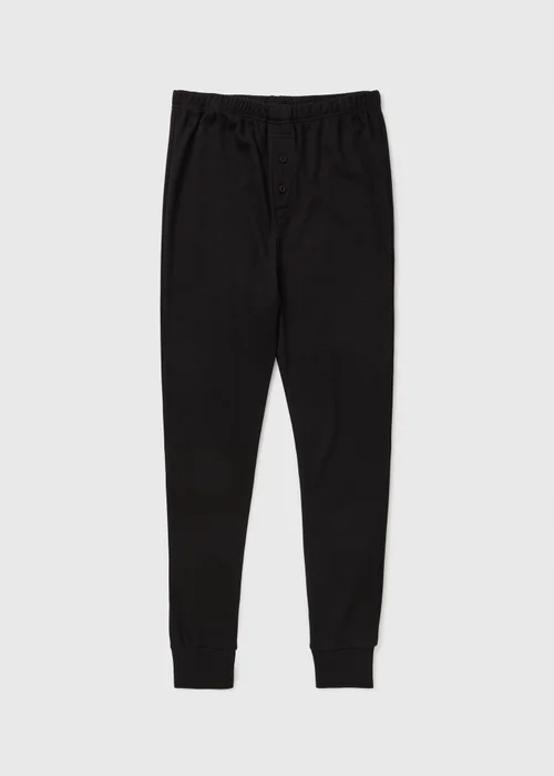 Black Medium Thermal Long Johns - Small Image 3
