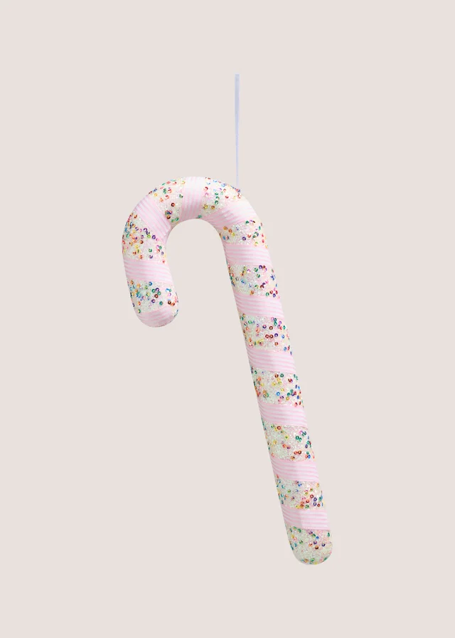 Pink Candy Cane Decoration