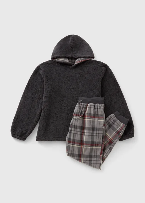 Grey Hooded Fleece Set - Extra small Image 3