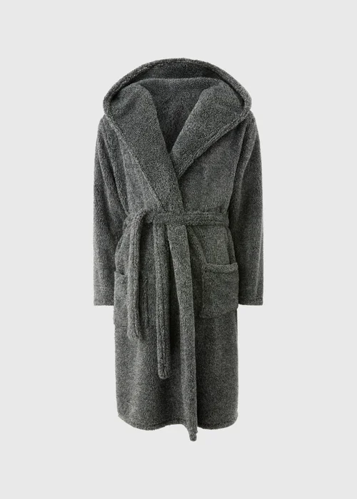Grey Premium Dressing Gown - Extra small Image 3