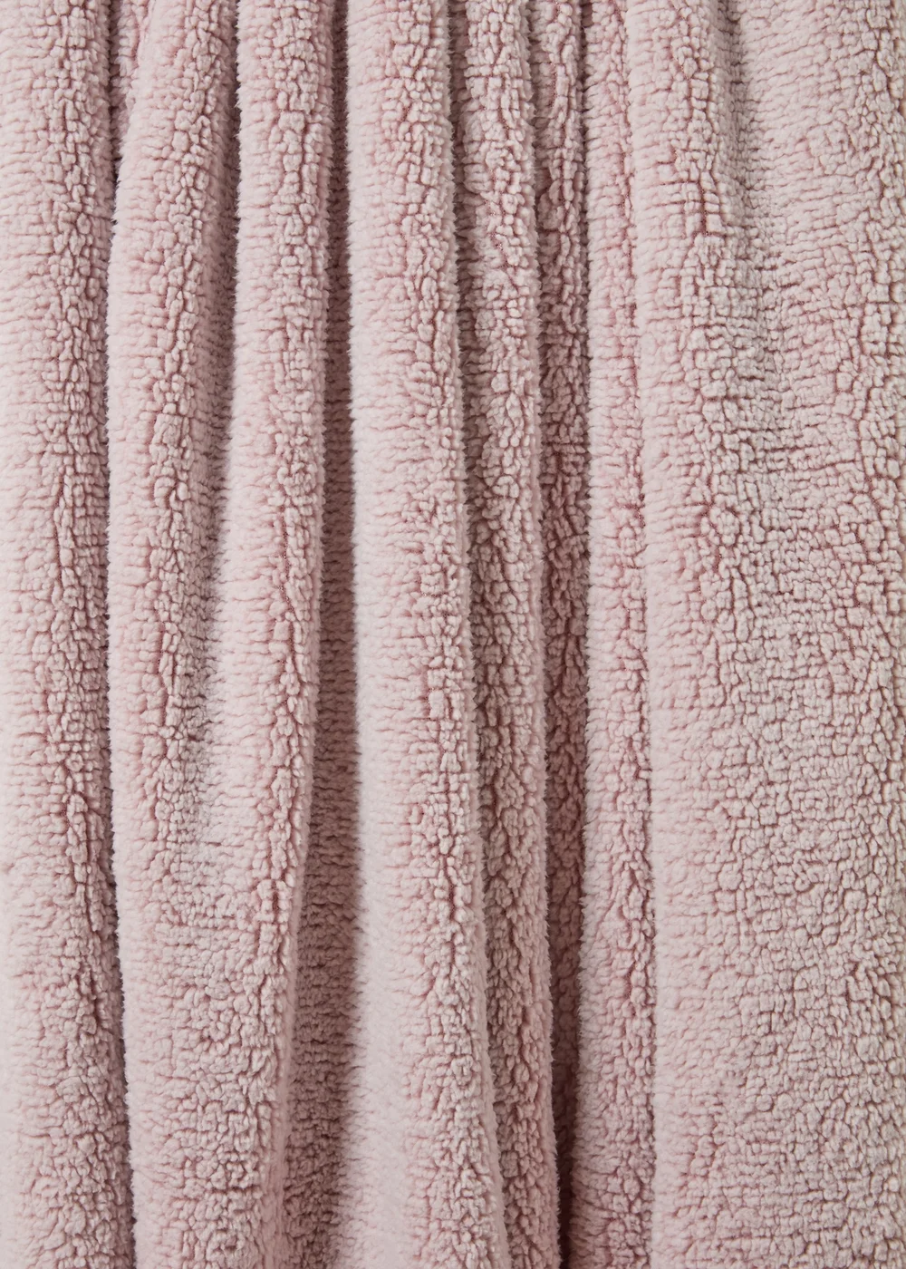 Pink Double Sided Sherpa Throw Image 2