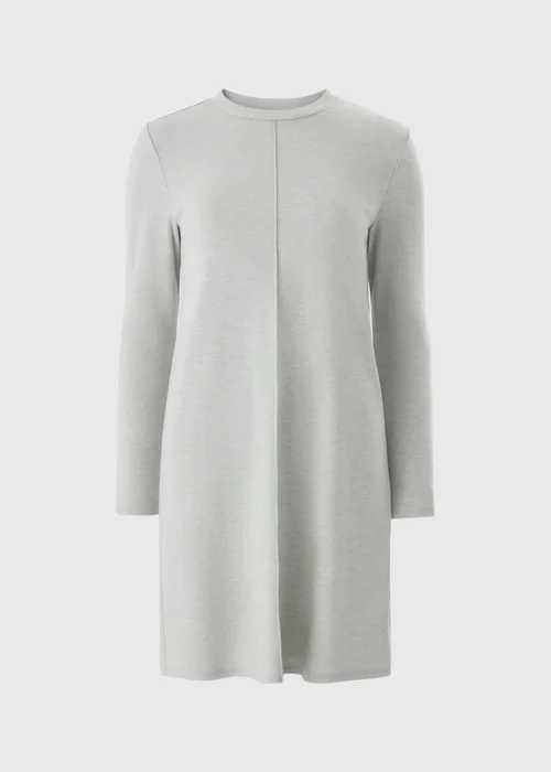 Grey Cosy Mini Dress - Size 26 Image 4