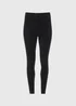 Black Sparkle Velvet Leggings - 22 Image 4