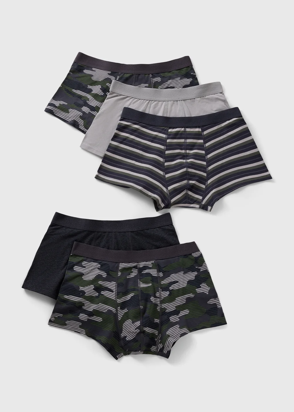 5 Pack Khaki Hipsters - XXXL Image 1