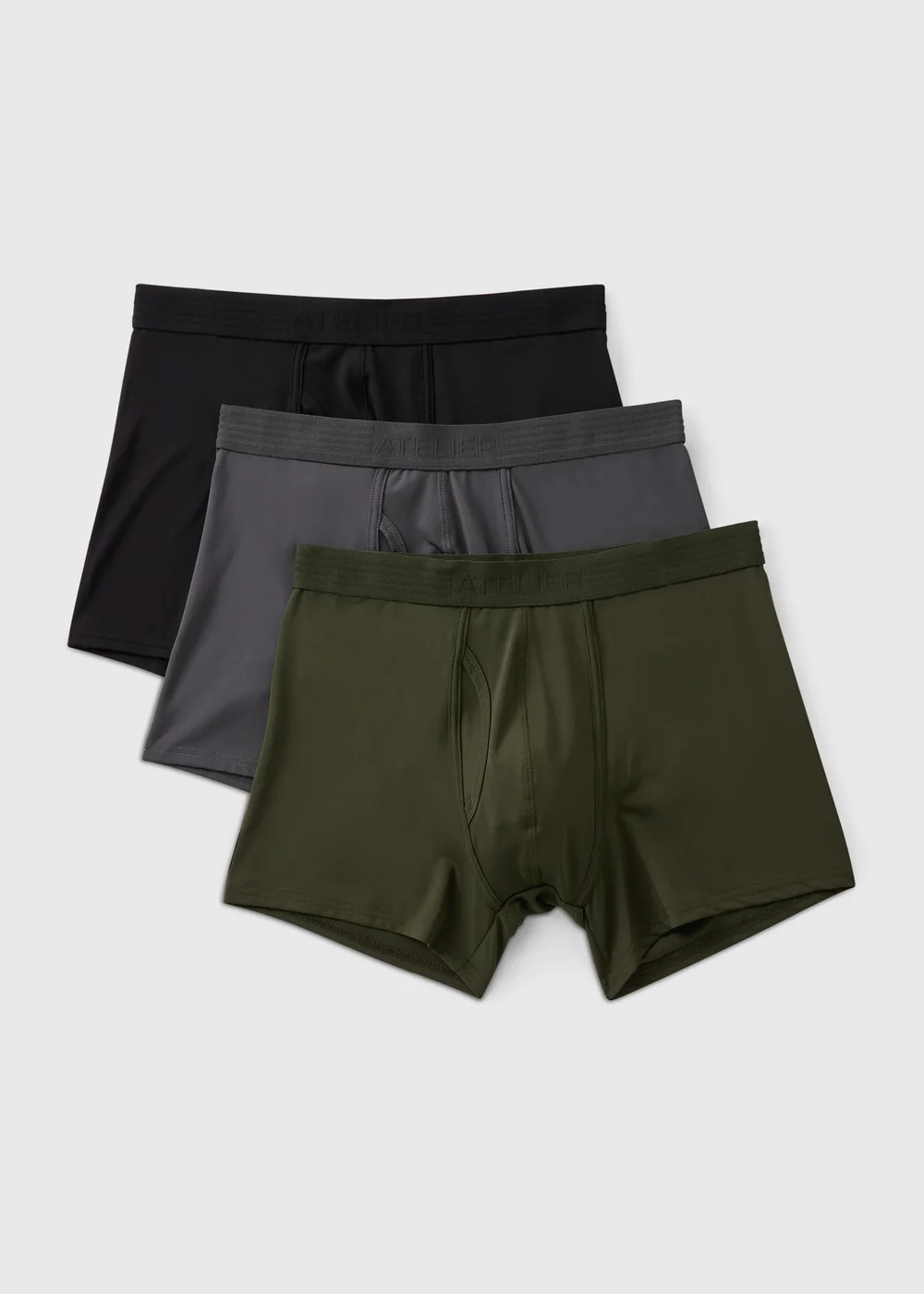 3 Pack Multi Premium Keyhole Boxers - Extra small Image 1