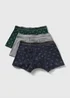 3 Pack Green Penguin Boxers - XXXL Image 1