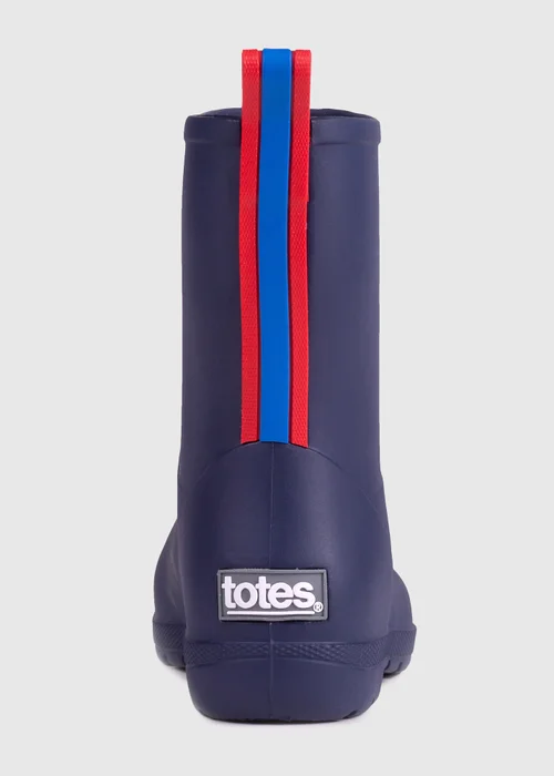 Totes Cirrus Navy Childrens Charley Rain Boot - Size 12 - 13 Image 4