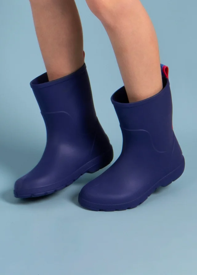 Totes Cirrus Navy Childrens Charley Rain Boot