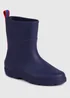 Totes Cirrus Navy Childrens Charley Rain Boot - Size 12 - 13 Image 1