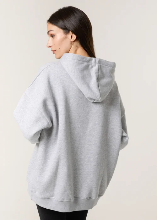 Blue Vanilla Grey Face Art Hoodie - One Size Image 4